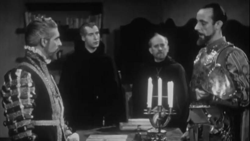 Luis Alcoriza, Antonio Bravo, Luis Mussot, and Agustín Sen in The Virgin of Guadalupe (1942)