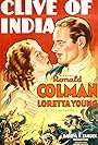 Ronald Colman and Loretta Young in Il conquistatore dell'India (1935)