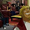 Steve Blum, David DeLuise, Wendee Lee, and Scot Rienecker in Megas XLR (2004)