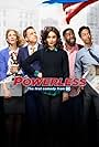 Christina Kirk, Alan Tudyk, Vanessa Hudgens, Danny Pudi, and Ron Funches in Powerless (2016)