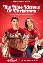 Brandon Routh and Kimberley Sustad in The Nine Kittens of Christmas (2021)