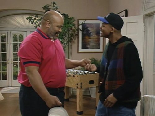 Will Smith and James Avery in The Fresh Prince of Bel-Air (1990)