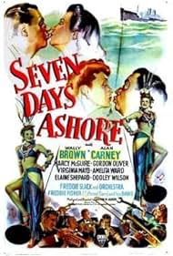 Wally Brown, Alan Carney, Marcy McGuire, Elaine Shepard, Freddie Slack, Amelita Ward, and Freddie Slack and His Orchestra in Seven Days Ashore (1944)