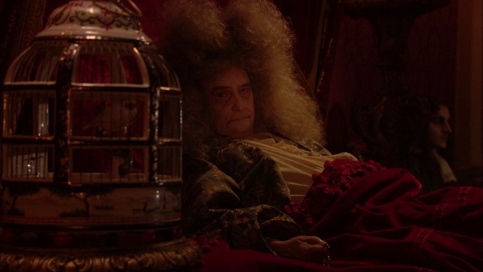 Jean-Pierre Léaud in The Death of Louis XIV (2016)