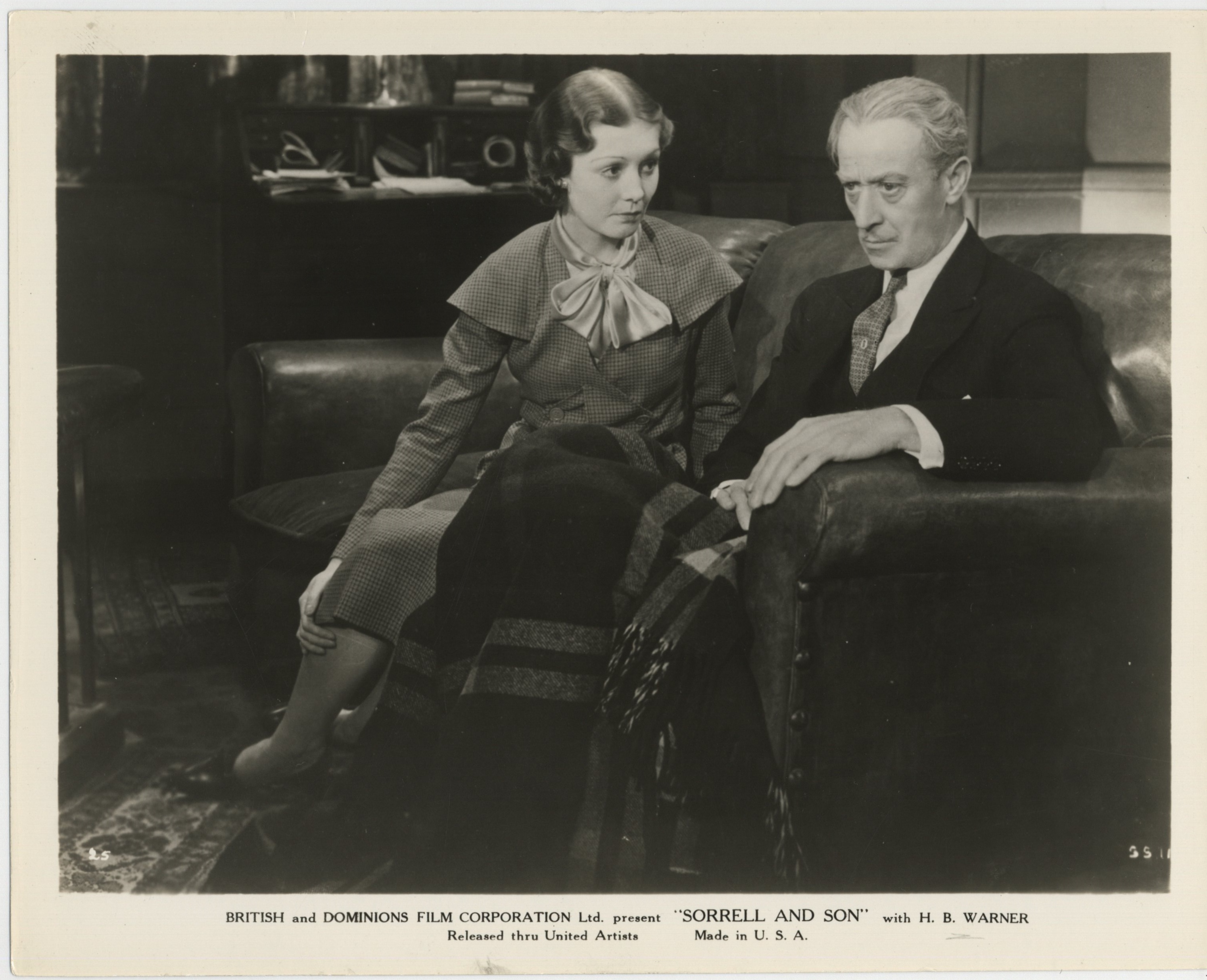 Margot Grahame and H.B. Warner in Sorrell and Son (1933)