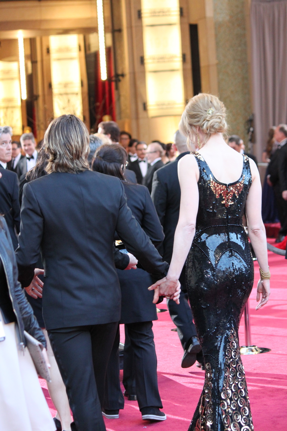 Nicole Kidman and Keith Urban at an event for The Oscars (2013)