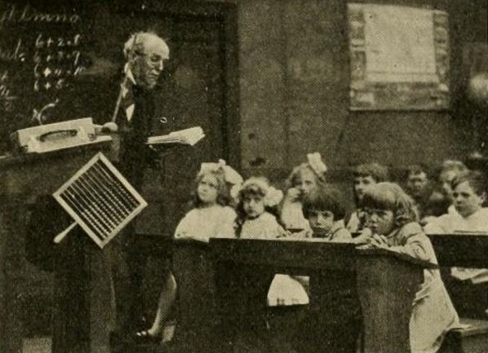 Baby Early Gorman, Harry C. Mathews, Pat Powers, Matty Roubert, and Joseph Burke in Those Were Happy Days (1912)