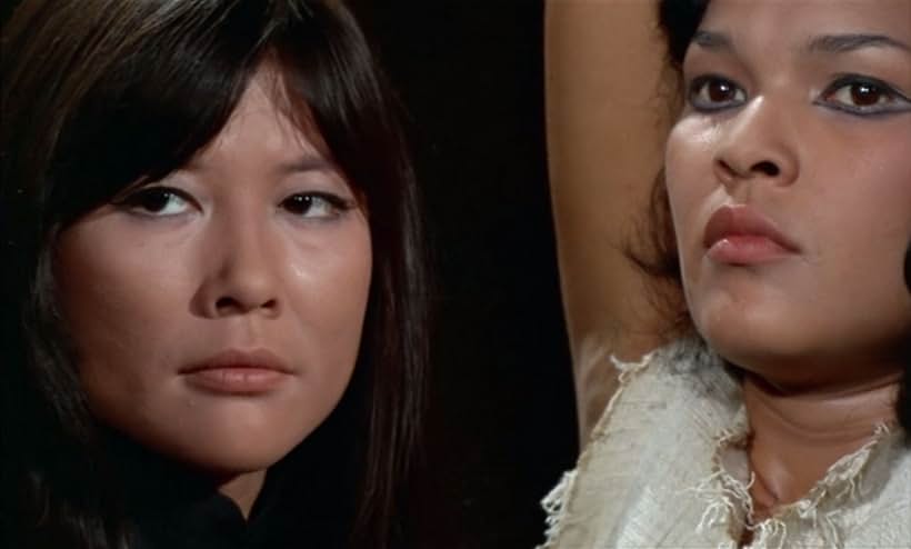 Tsai Chin and Isaura de Oliveira in The Blood of Fu Manchu (1968)