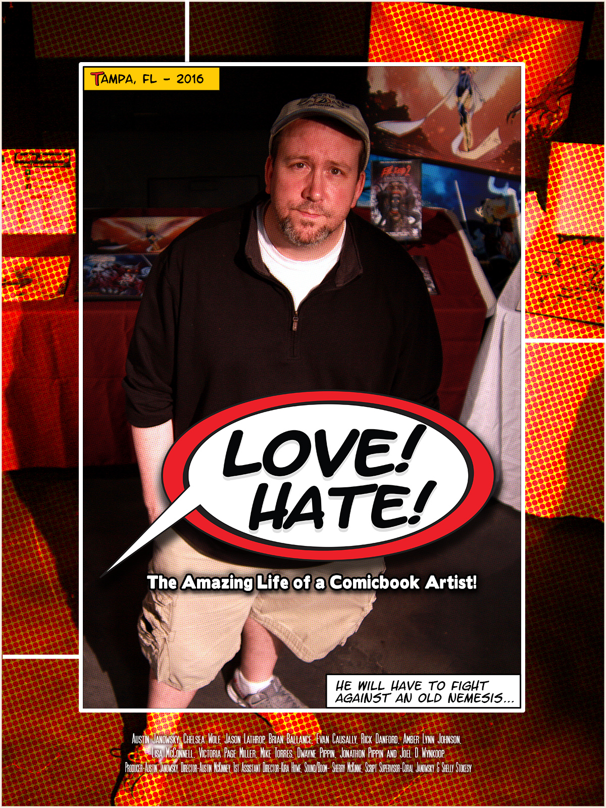 Austin Janowsky in Love/Hate: The Amazing Life of a Comicbook Artist! (2016)