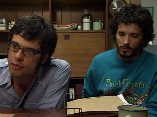 Bret McKenzie, Jemaine Clement, and Flight of the Conchords in Flight of the Conchords (2007)