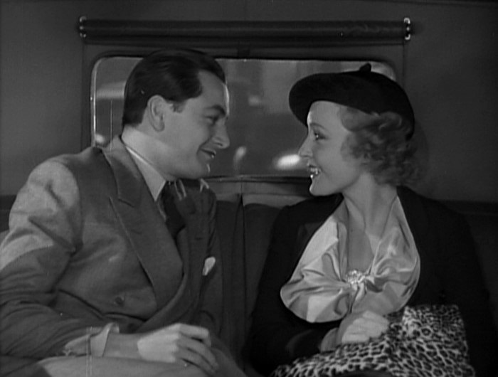 Robert Young and Madge Evans in Calm Yourself (1935)