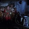 Kenny Baker, Malcolm Dixon, Jack Purvis, and David Rappaport in Time Bandits (1981)