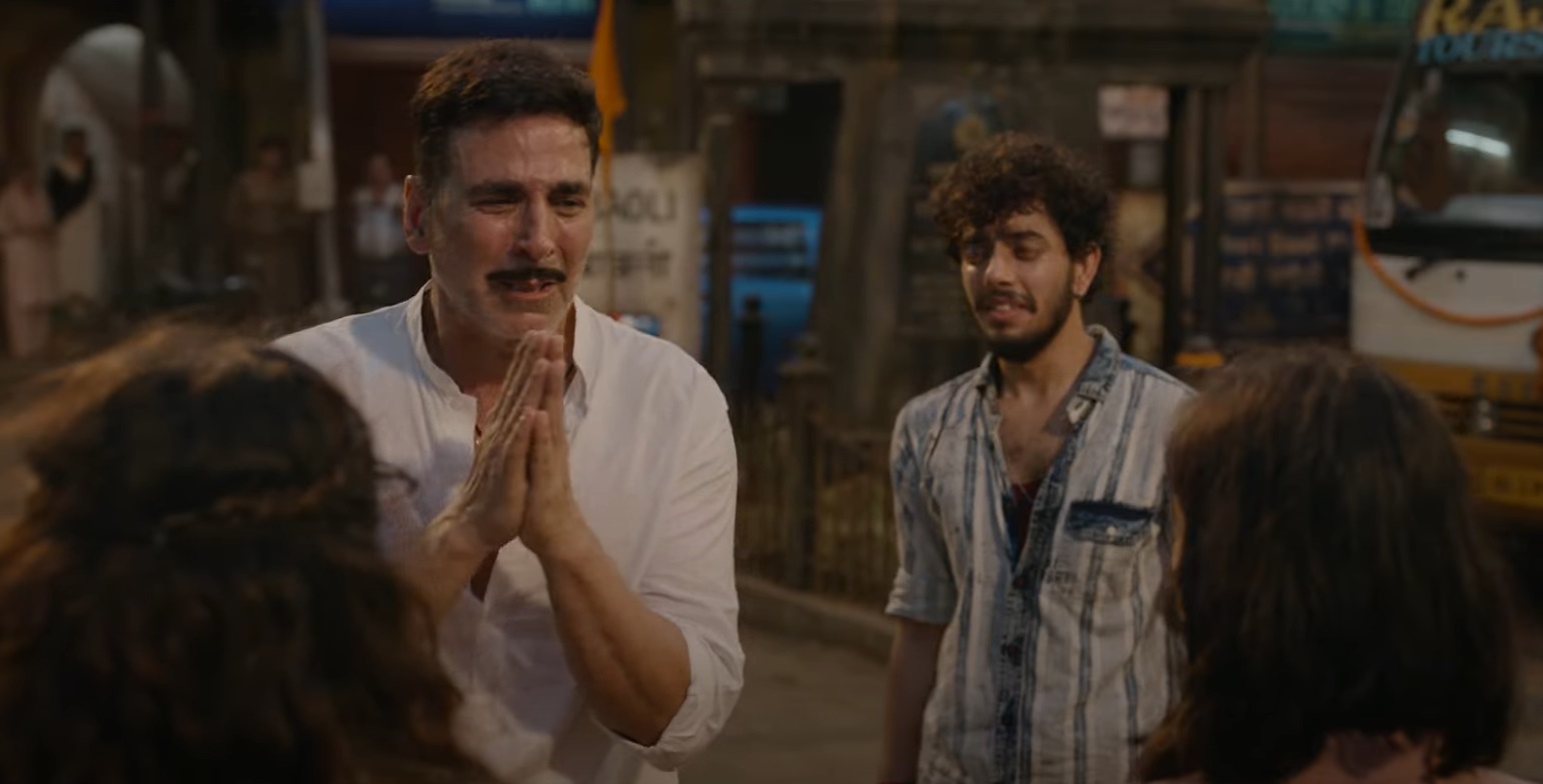 Akshay Kumar and Sahil Mehta in Raksha Bandhan (2022)