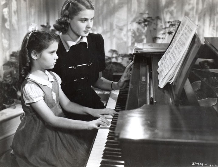 Ingrid Bergman and Ann E. Todd in Intermezzo (1939)