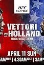 Kevin Holland and Marvin Vettori in UFC on ABC (2021)