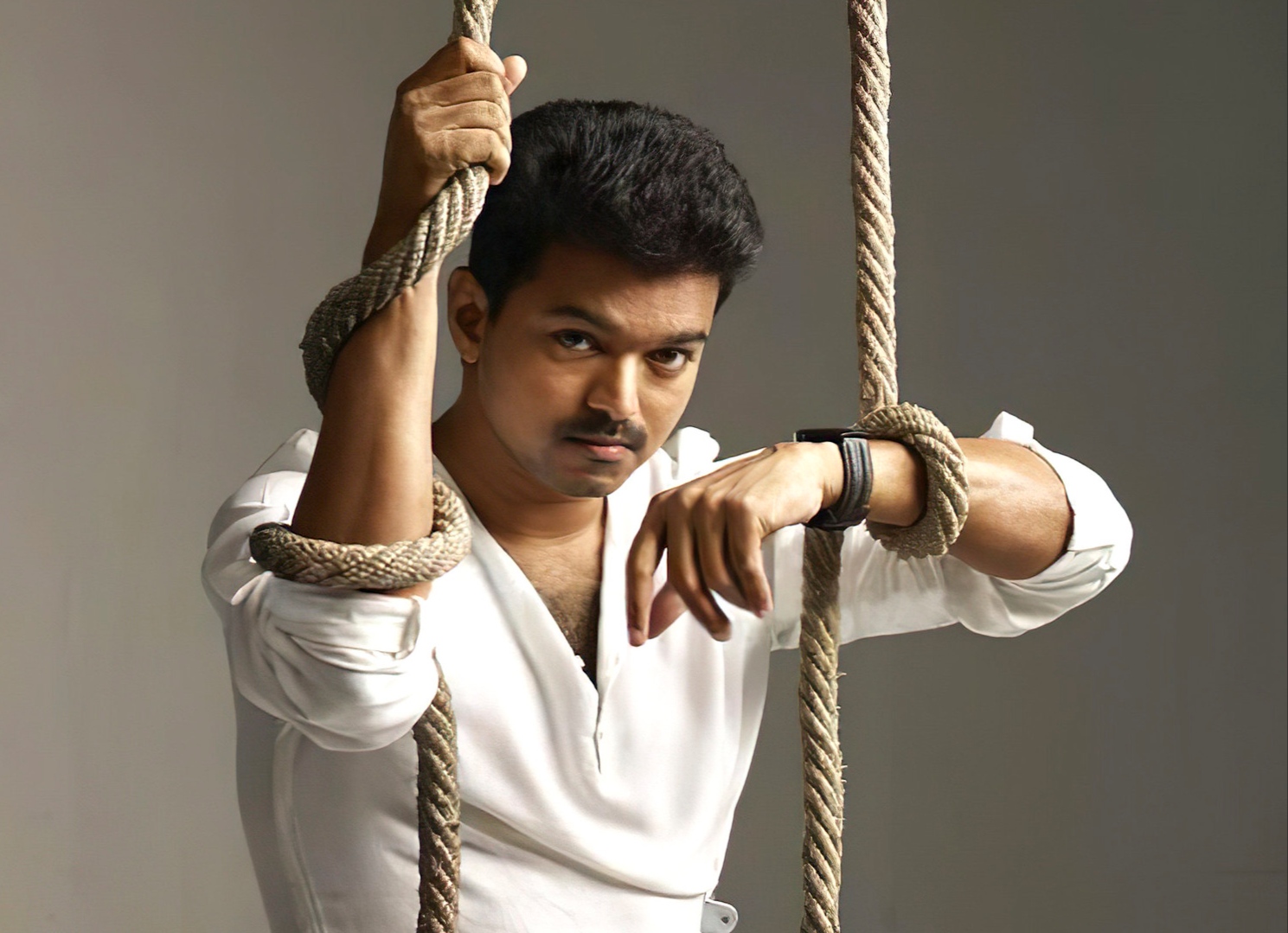 Joseph Vijay in Kaththi (2014)