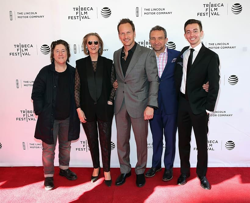 Susan Boyd, Eddie Marsan, Christine Vachon, Patrick Wilson, and Radek Lord at an event for A Kind of Murder (2016)