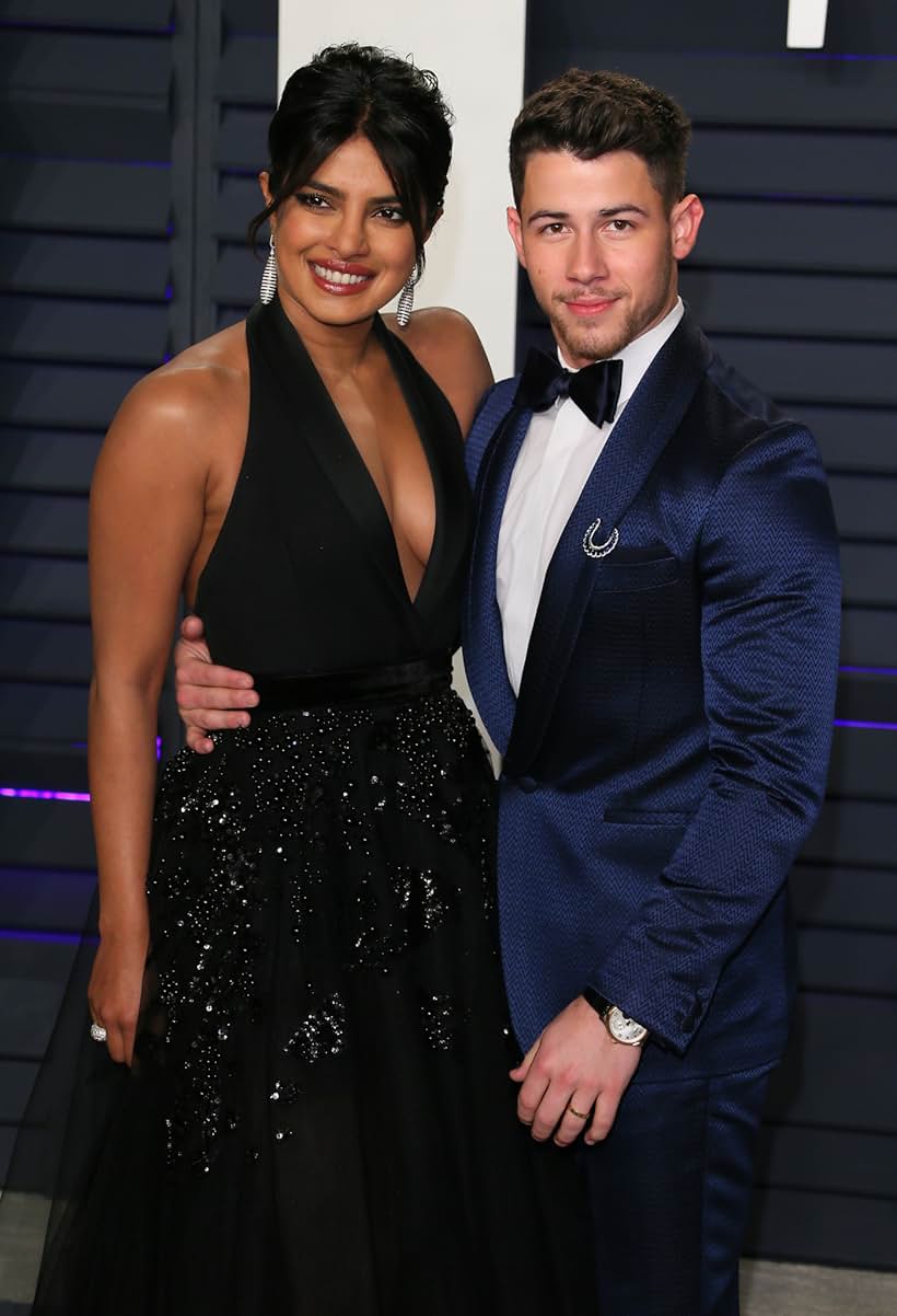 Priyanka Chopra Jonas and Nick Jonas at an event for The Oscars (2019)