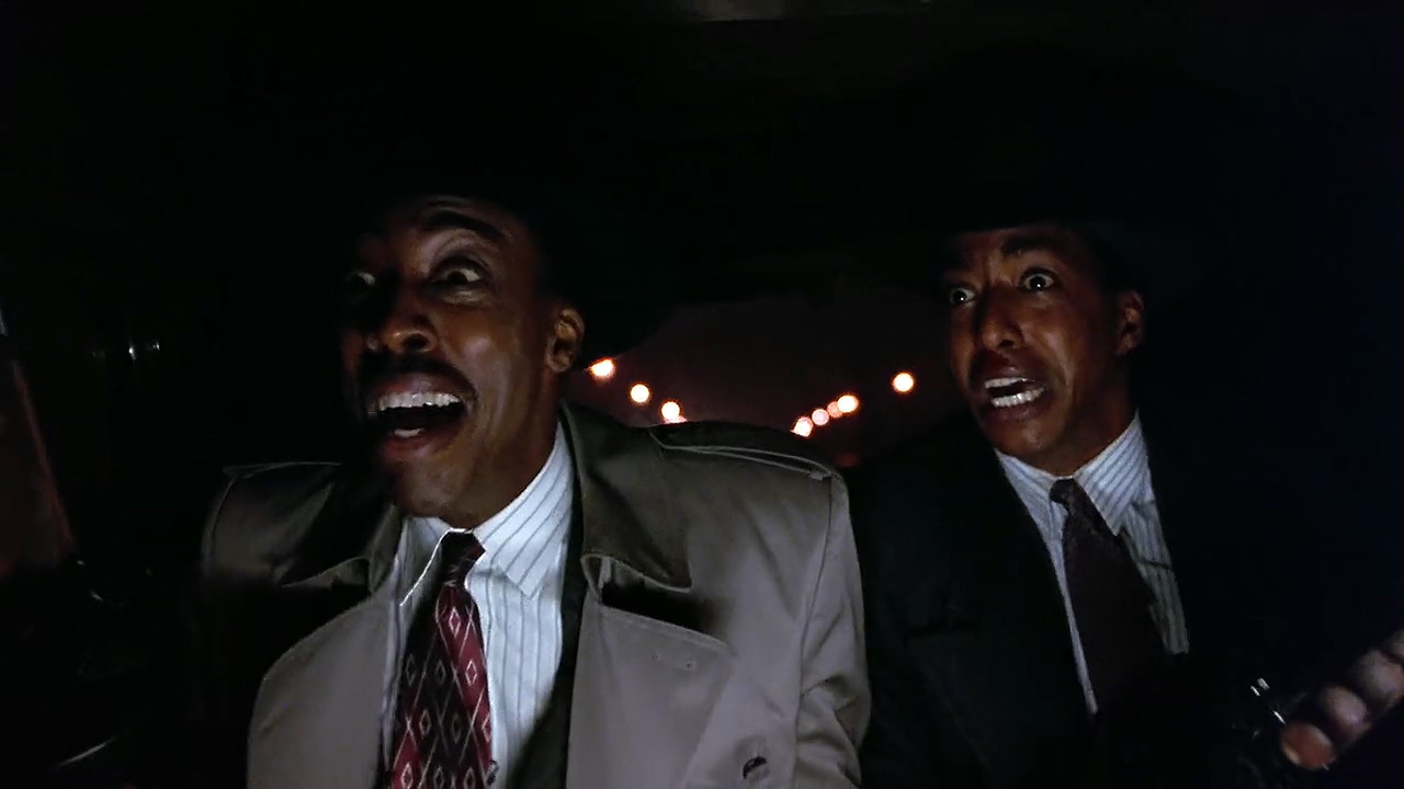 Arsenio Hall and Miguel A. Núñez Jr. in Harlem Nights (1989)