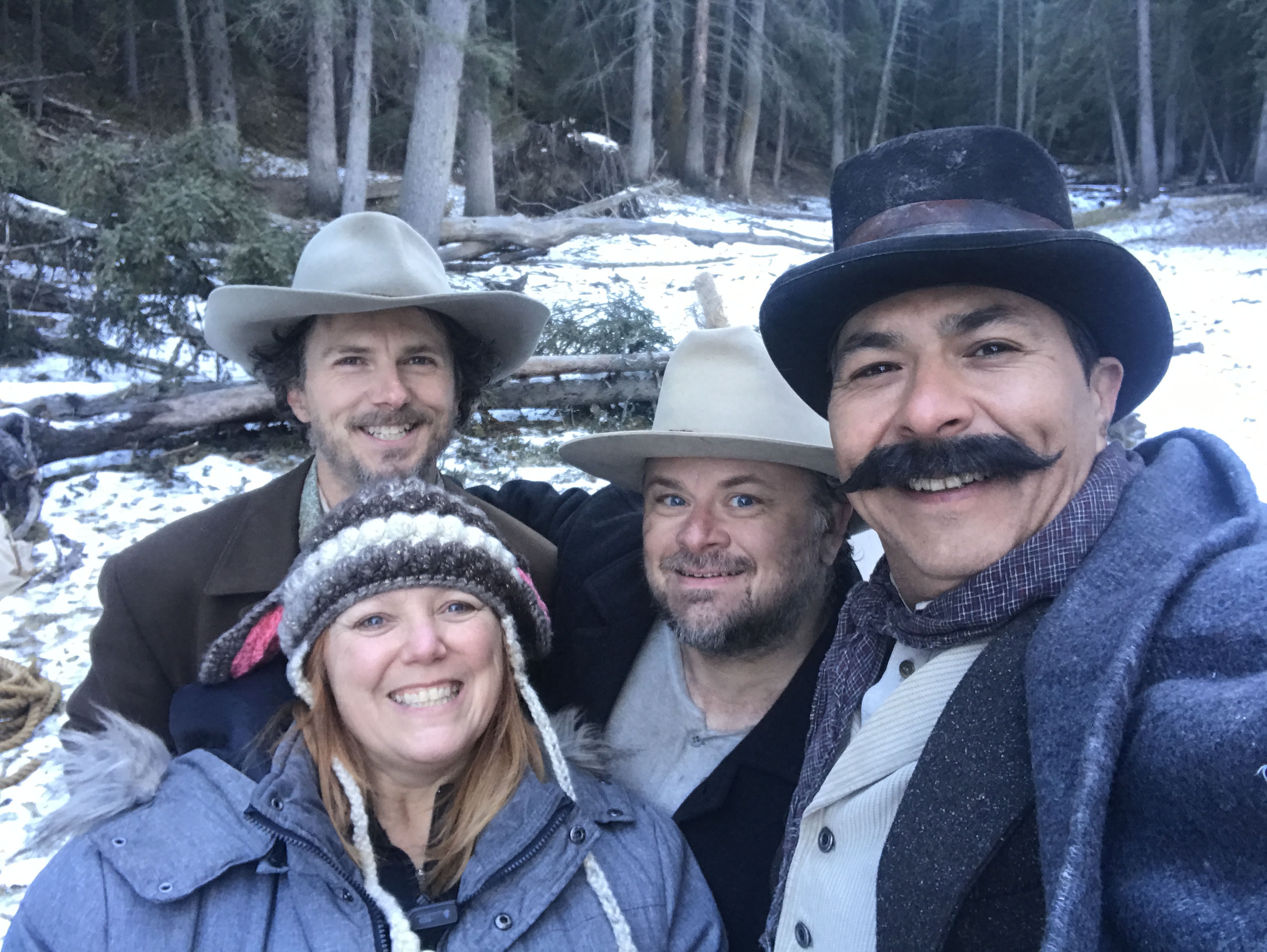 Glen Gould, Lianne Smith, Andrew David Long, and Garry MacLean in The Secret History of: The Wild West (2021)