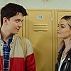 Asa Butterfield and Emma Mackey in Sex Education (2019)