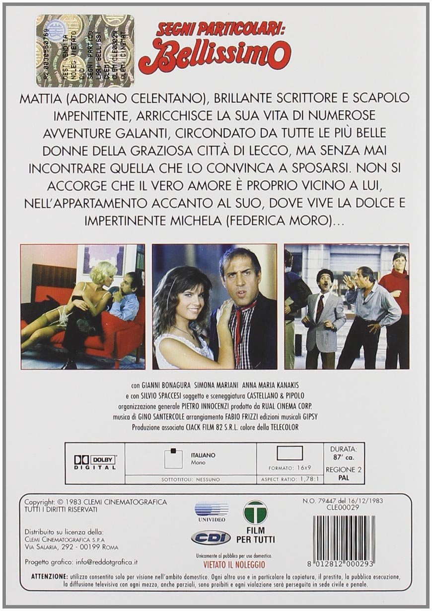 Segni particolari: bellissimo (1983)