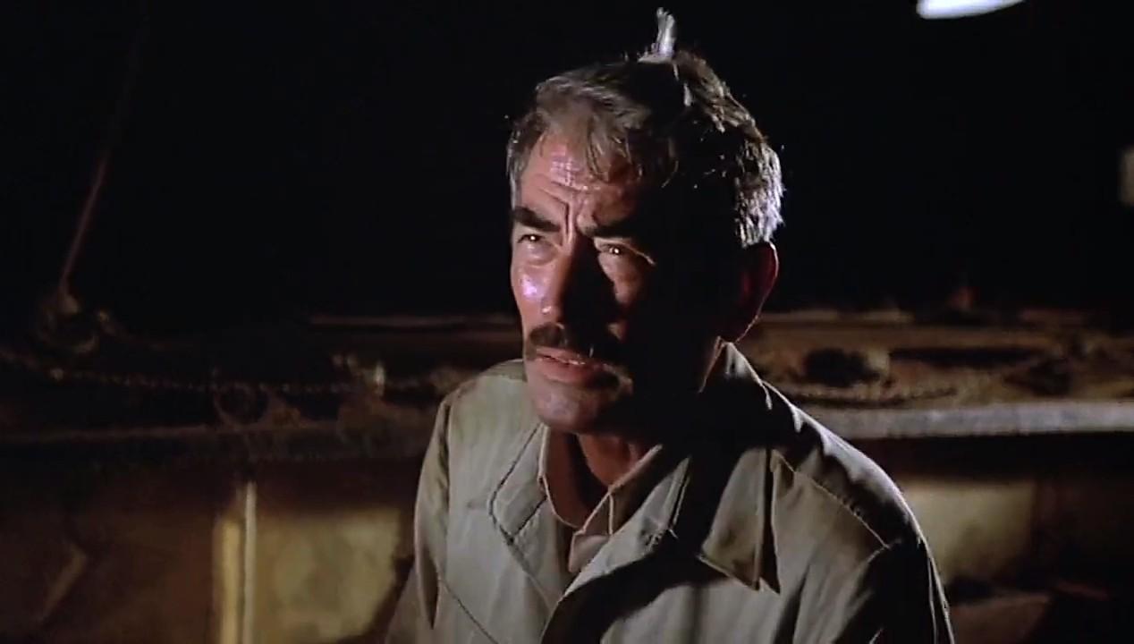 Gregory Peck in The Sea Wolves (1980)