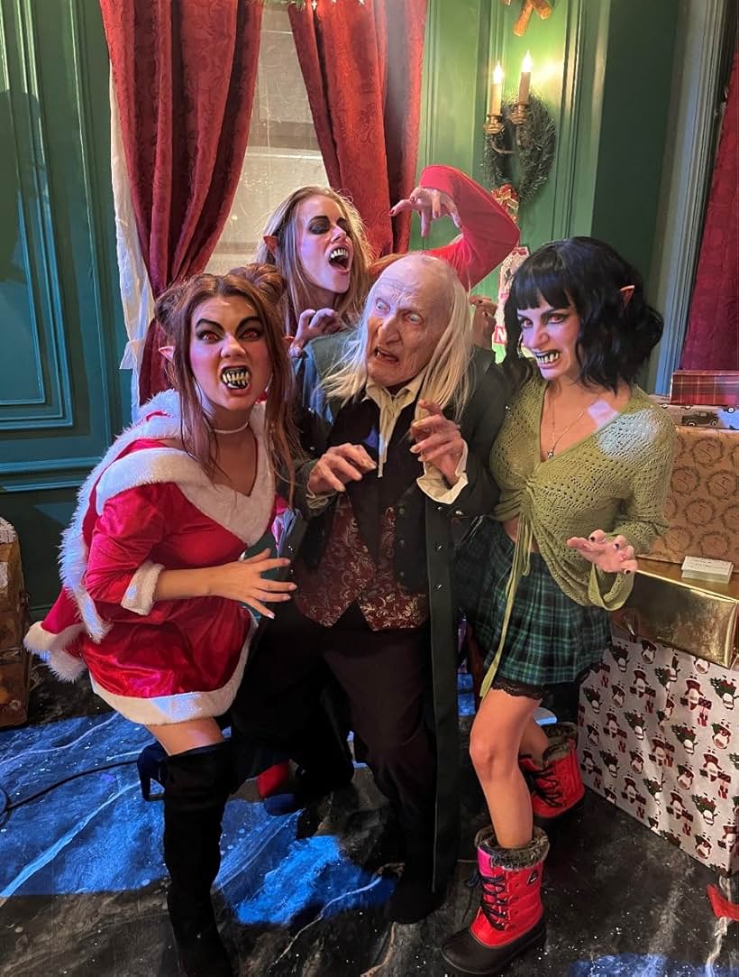 Tom Fitzpatrick, Dare Taylor, Lauren Nicole Smith, and Cody Renee Cameron in The Twelve Slays of Christmas (2022)