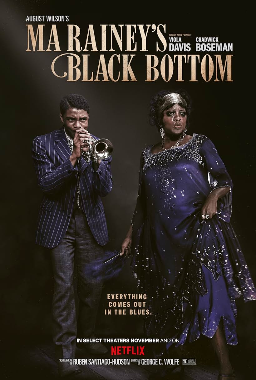 Viola Davis and Chadwick Boseman in Ma Rainey's Black Bottom (2020)