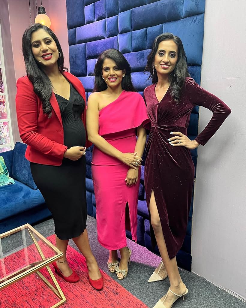 Vineeta Singh, Namita Thapar, and Ghazal Alagh in Shark Tank India (2021)