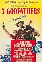 John Wayne, Pedro Armendáriz, Harry Carey Jr., and Dorothy Ford in 3 Godfathers (1948)