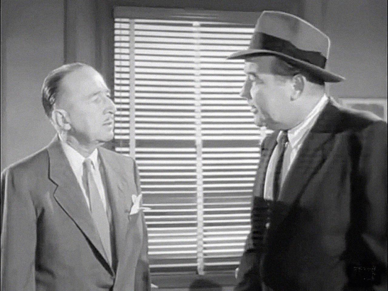 Broderick Crawford and Hal Taggart in Highway Patrol (1955)