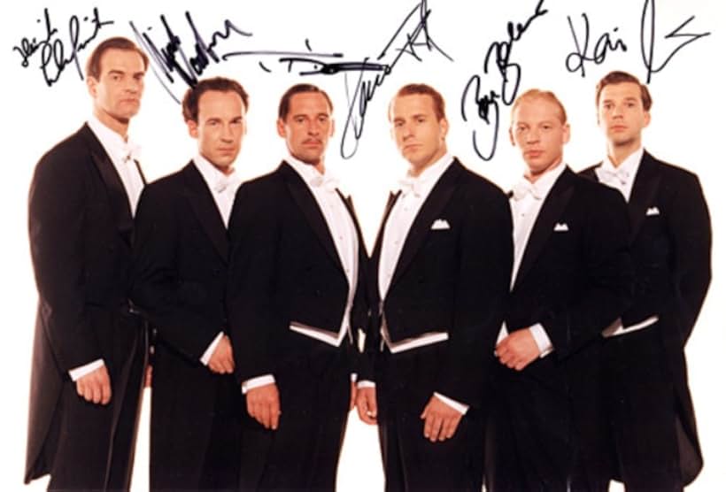 Heinrich Schafmeister, Ben Becker, Heino Ferch, Ulrich Noethen, Max Tidof, and Kai Wiesinger in The Harmonists (1997)