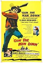 James Arness and Angie Dickinson in Gun the Man Down (1956)