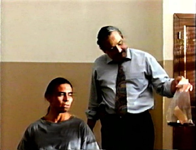 Raymond Bouchard and Raoul Max Trujillo in L'automne sauvage (1992)