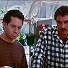 Steve Guttenberg and Tom Selleck in 3 Men and a Baby (1987)