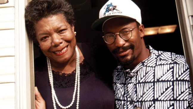 John Singleton and Maya Angelou in Poetic Justice (1993)