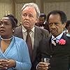 Carroll O'Connor, Sherman Hemsley, and Isabel Sanford in All in the Family (1971)