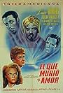 Luis Aldás, Fernando Cortés, Hilde Krüger, and Julián Soler in El que murió de amor (1945)