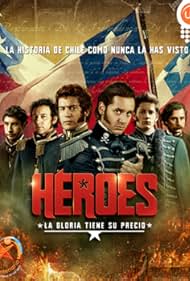 Daniel Muñoz, Jaime McManus, Benjamín Vicuña, Carlos Concha, Julio Milostich, and Diego Casanueva in Héroes (2007)