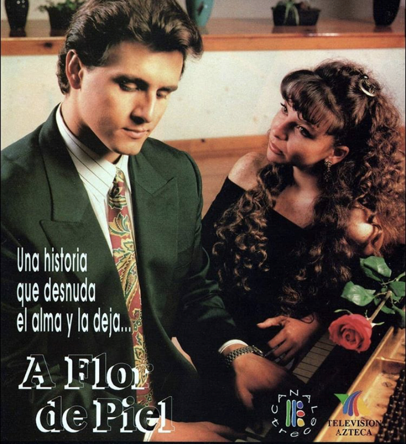 Gerardo Acuña and Mariana Garza in A flor de piel (1994)