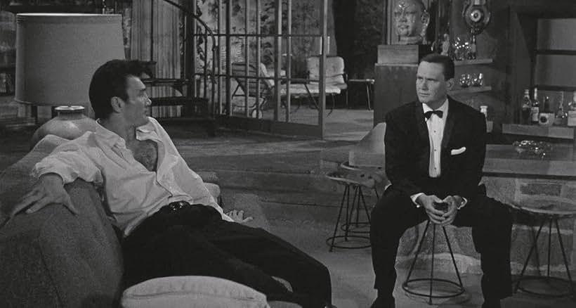 Jack Palance and Wendell Corey in The Big Knife (1955)