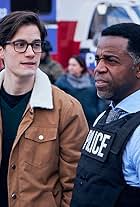 Kevin Hanchard and Justin Kelly in Hudson & Rex (2019)