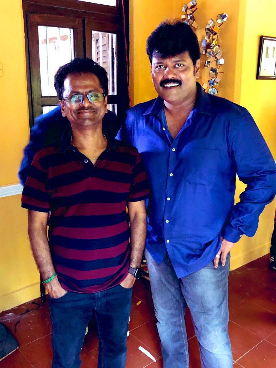 Sriman and A.R. Murugadoss in Darbar (2020)