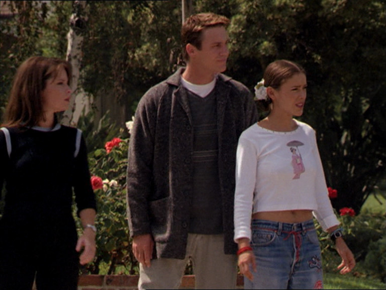 Alyssa Milano, Holly Marie Combs, and Brian Krause in Charmed (1998)