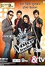 Sunidhi Chauhan, Himesh Reshammiya, Shaan, and Mika Singh in The Voice (India) (2015)