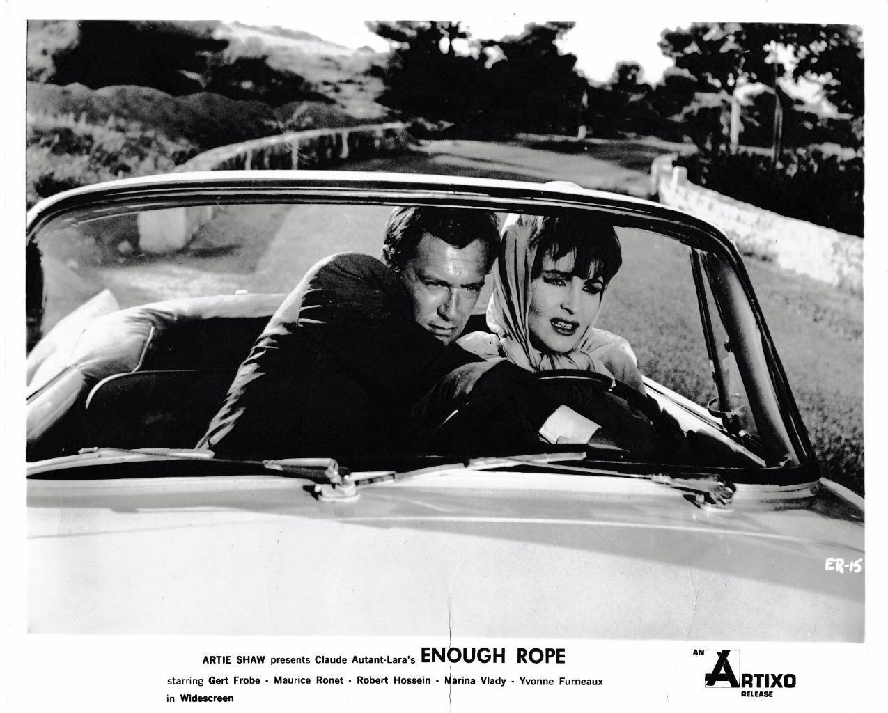 Yvonne Furneaux and Maurice Ronet in Enough Rope (1963)