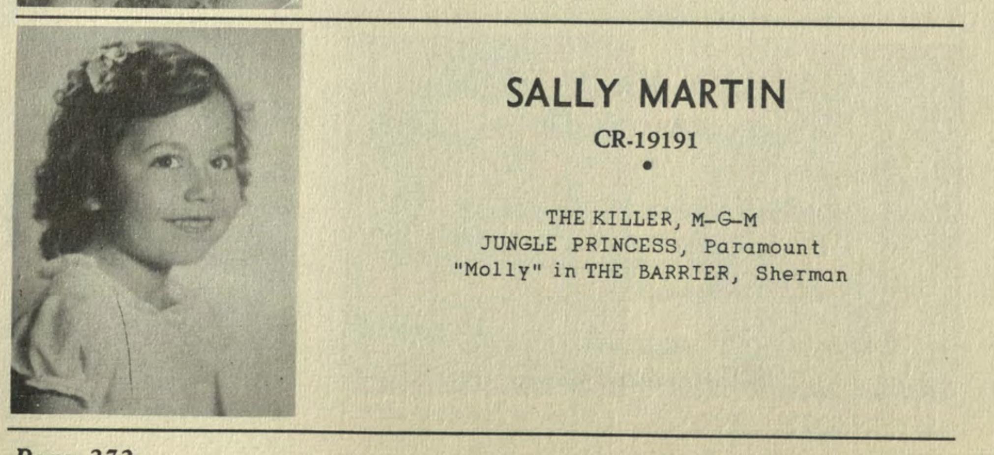 Sally Martin in The Barrier (1937)