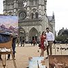 Jen Lilley and Dan Jeannotte in Paris, Wine & Romance (2019)