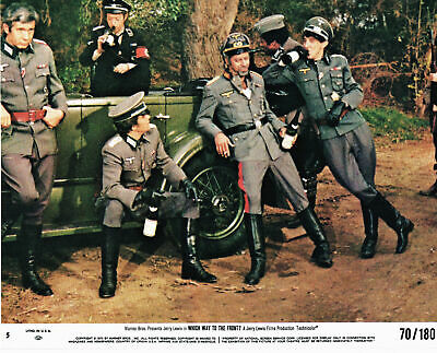 Jerry Lewis, Steve Franken, Jan Murray, and Dack Rambo in Which Way to the Front? (1970)